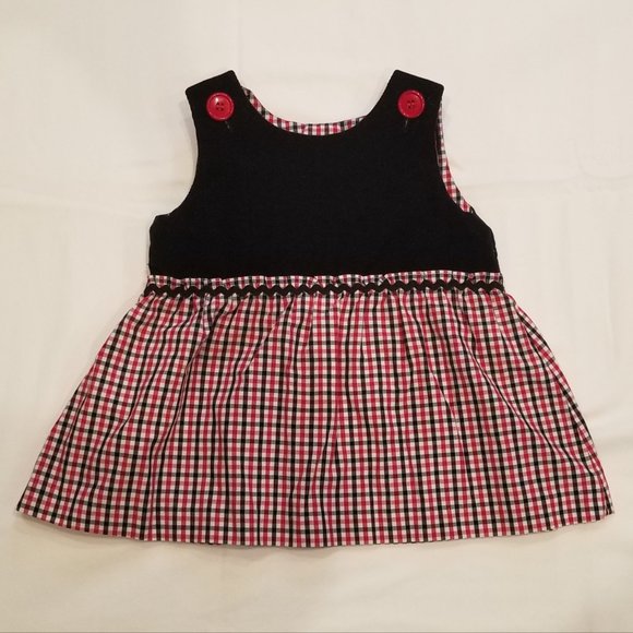 Le' Za Me Girls 24M Hand Smocked Reversible Top and Pants Set - Picture 4 of 12